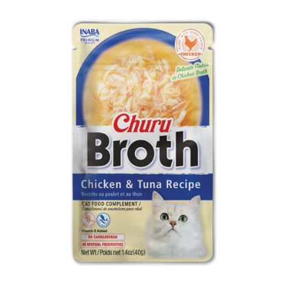 CHURU BROTH Chicken & Tuna Recipe Inaba