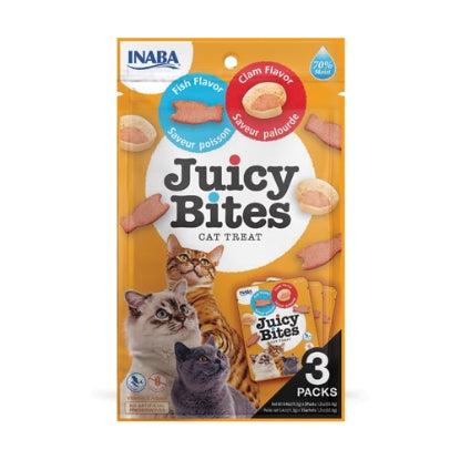 JUICY BITES Fish and Clam Flavors قطع مكافأت