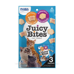 JUICY BITES Crab and Scallop Flavors INABA قطع مكافأت