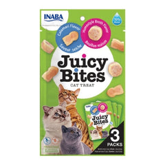 JUICY BITES  Homestyle Broth & Calamari Flavor INABA قطع مكافأت
