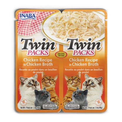 TWIN PACKS Chicken Recipe in Chicken Broth INABA