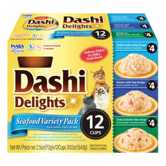 DASHI DELIGHTS 12 ct Seafood Variety Pack INABA