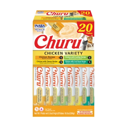 CHURU 20 ct Chicken Variety Box INABA