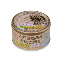 CIAO Chicken Fillet and Scallop in Jelly 85 gm C 21