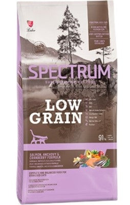 Spectrum Low Grain STERILISED ADULT WITH SALMON 2kg