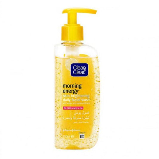 CLEAN & CLEAR® MORNING ENERGY غسول يومي لبشرة نضرة 150ملم