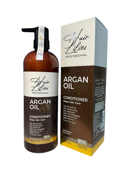 hair lilies argan oil بلسم للشعر