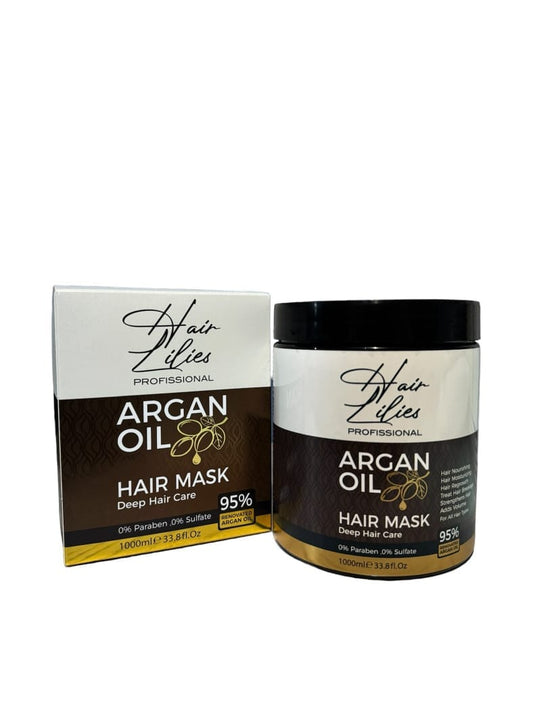 hair lilies argan oil ماسك للشعر