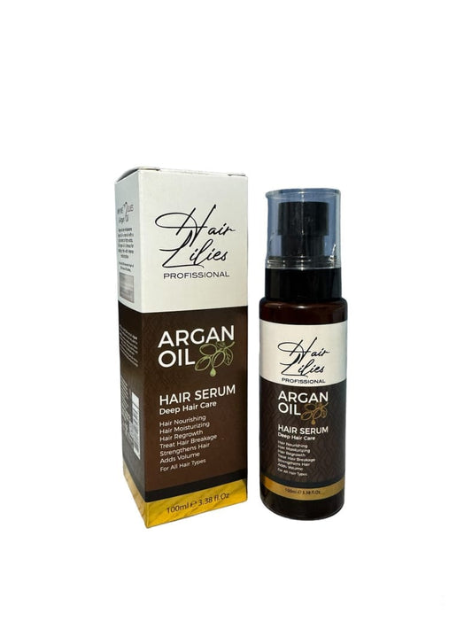 hair lilies argan oil سيروم للشعر