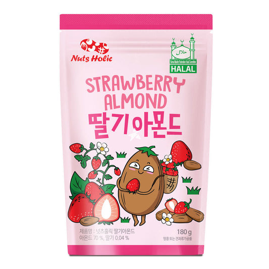 NUTSHOLIC Almond strawberry 180g