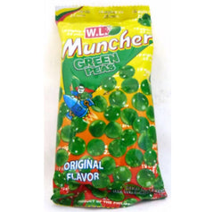 W.L. Muncher Green Peas, Original Flavor.