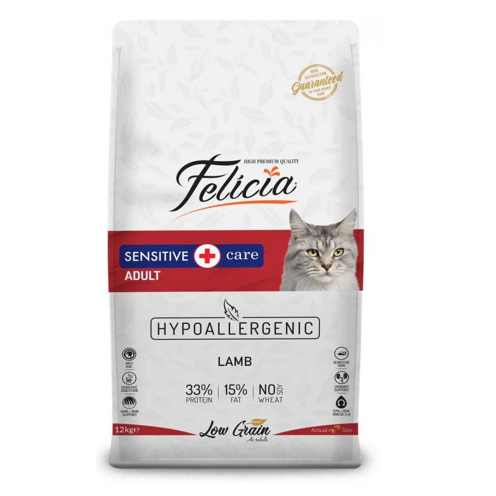 Felicia 12kg Sensitive care Lamb adult