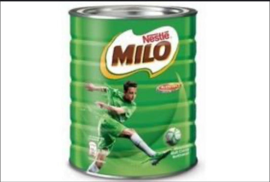 Nestlé Milo, a chocolate malt beverage.