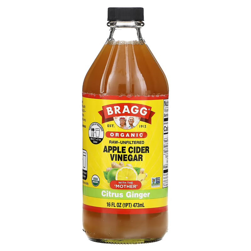 Bragg Organic Apple Cider Vinegar.