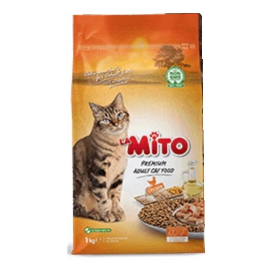 Mito adult chicken 15 KG للقطط البالغة بنكهة الدجاج شوال