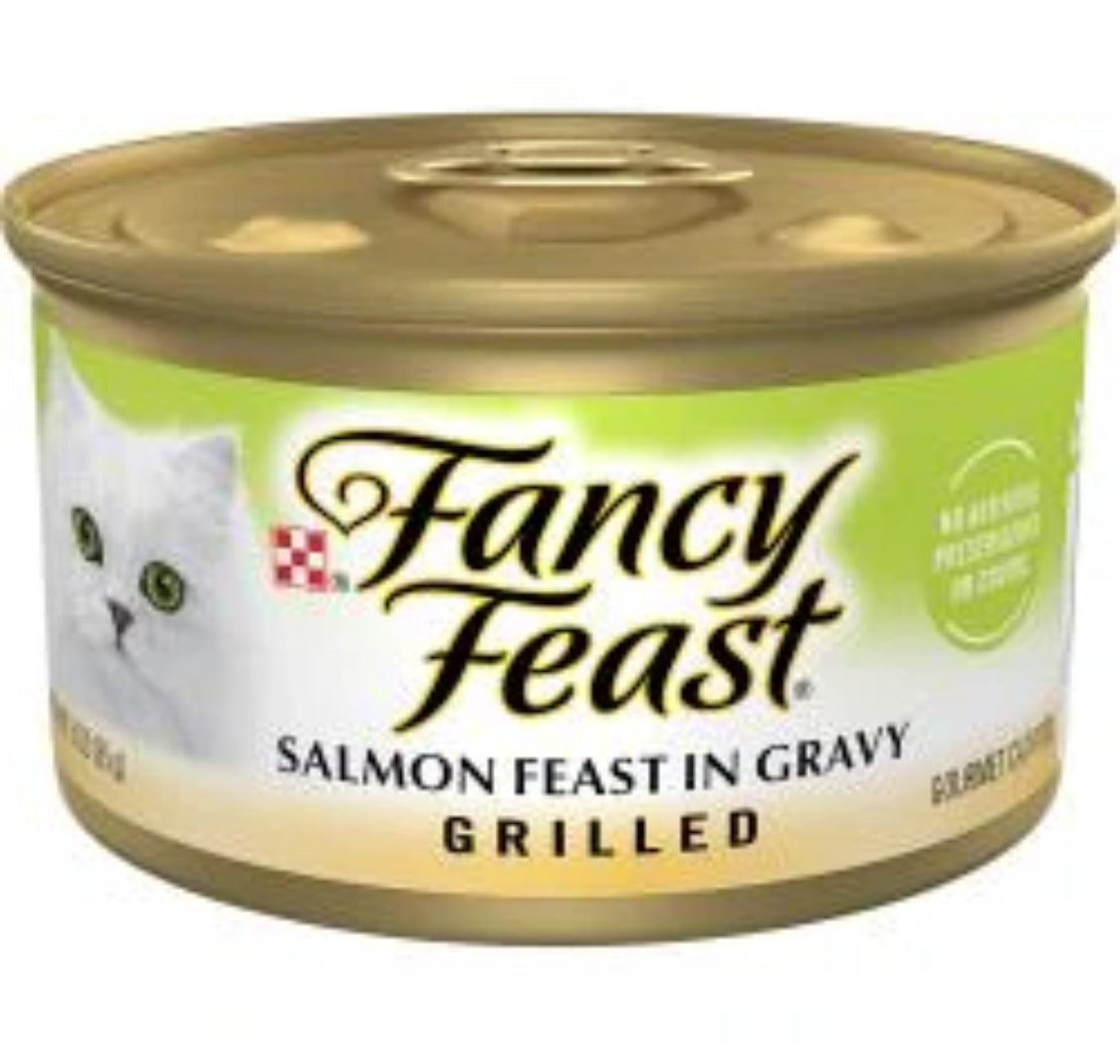 Fancy feast salmon grilled 85g
