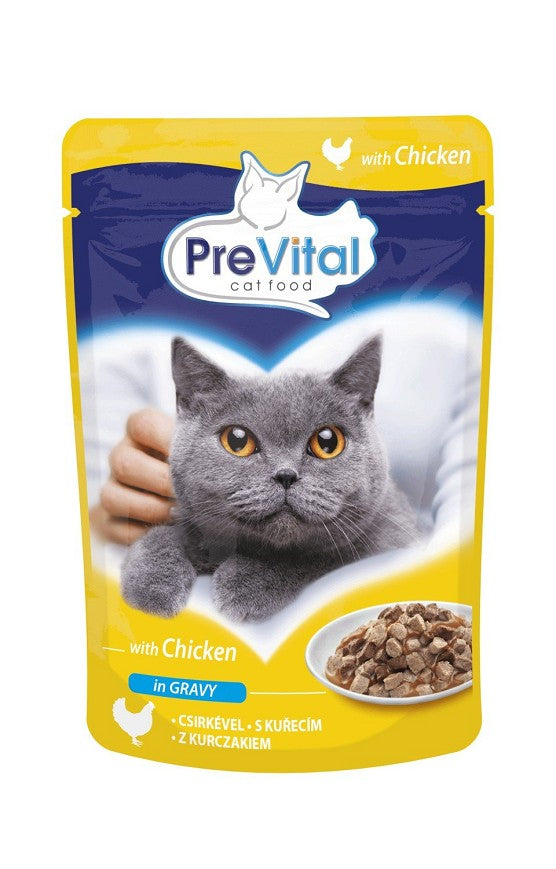Prevital pouch 100 chicken مغلف بنكهة الدجاج