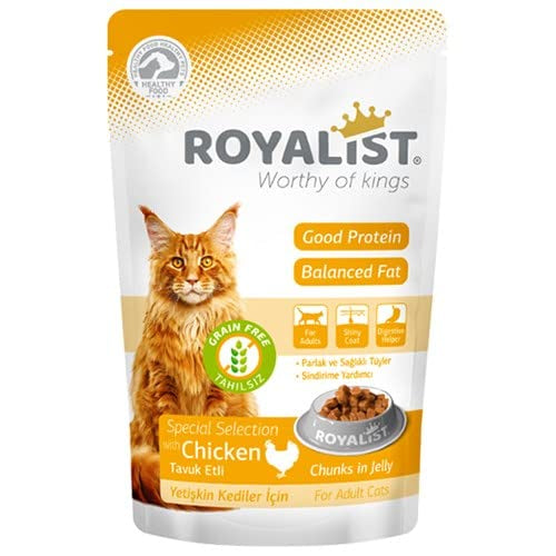 Royalist pouch 85g chicken مغلف بنكهة الدجاج