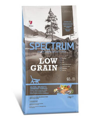 Spectrum Low Grain Adult Cat Food with Salmon, Anchovy & Cranberry 2kg